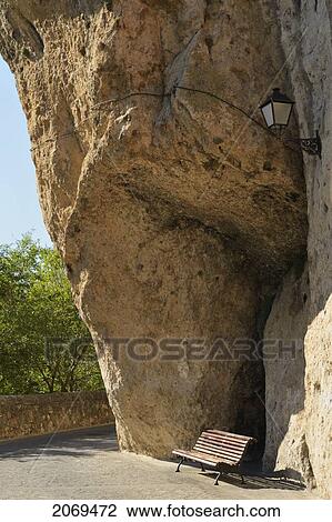 On The City Side Of The Puente De San Pablo; Cuenca Castile La Mancha Spain View Large Photo Image Stock Image - On The City Side Of The Puente De San Pablo; Cuenca Castile La Mancha Spain. Fotosearch