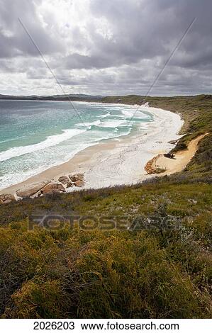 Perkins Beach Near Albany; Western Australia Australia View Large Photo Image Stock Image - Perkins Beach Near Albany; Western Australia Australia. Fotosearch