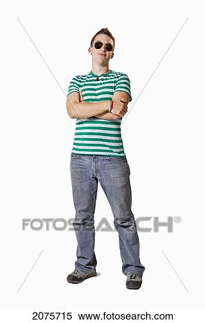 Portrait Of A Young Man Wearing Sunglasses View Large Photo Image Stock Photography - Portrait Of A Young Man Wearing Sunglasses. Fotosearch