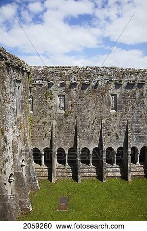 Quin Abbey; Quin County Clare Ireland View Large Photo Image Stock Image - Quin Abbey; Quin County Clare Ireland. Fotosearch