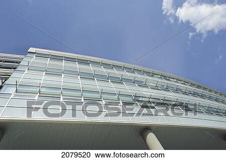 Stock Image - Robbins health learning center building at grant macewan university; edmonton alberta canada. Fotosearch