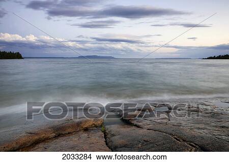 Rocky Shoreline Of Lake Superior; Thunder Bay Ontario Canada View Large Photo Image Picture - Rocky Shoreline Of Lake Superior; Thunder Bay Ontario Canada. Fotosearch