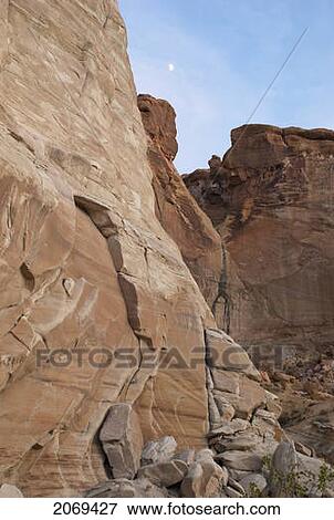 Stock Photo - Rugged Terrain Of Glen Canyon National Recreation Area; Utah United States Of America. Fotosearch