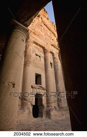 Ruins Of The Nabatean City; Petra Jordan View Large Photo Image Stock Image - Ruins Of The Nabatean City; Petra Jordan. Fotosearch