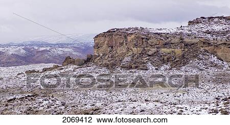 Snow In Grand Staircase-Escalante National Monument; Utah United States Of America View Large Photo Image Stock Image - Snow In Grand Staircase-Escalante National Monument; Utah United States Of America. Fotosearch