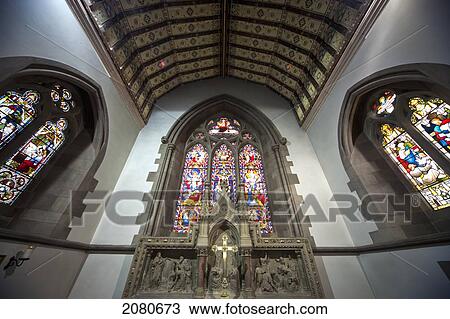 Stained glass windows in st. andrew's church; kelso scottish borders scotland View Large Photo Image Stock Image - Stained glass windows in st. andrew's church; kelso scottish borders scotland. Fotosearch