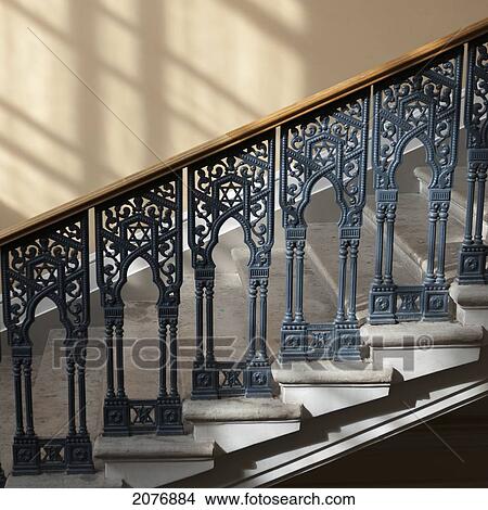 Stairway in grand choral synagogue; st. petersburg russia View Large Photo Image Picture - Stairway in grand choral synagogue; st. petersburg russia. Fotosearch