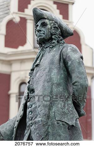 Statue of a male figure; bergen norway View Large Photo Image Stock Photo - Statue of a male figure; bergen norway. Fotosearch