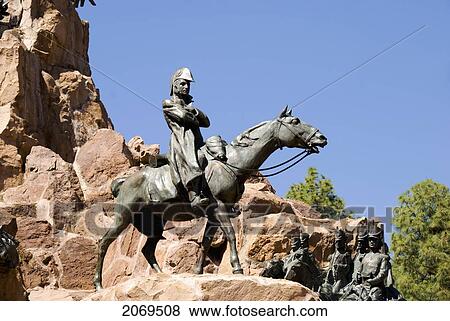 Statue Of General San Martin; Mendoza Argentina View Large Photo Image Stock Photo - Statue Of General San Martin; Mendoza Argentina. Fotosearch