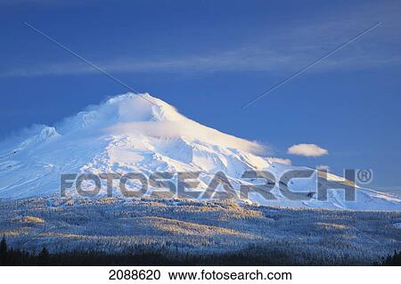 Sunrise on mount hood; oregon united states of america View Large Photo Image Stock Image - Sunrise on mount hood; oregon united states of america. Fotosearch