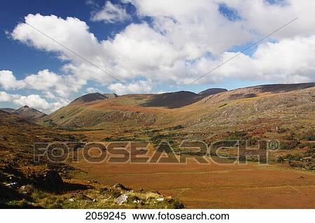 Stock Photography - The Black Valley Outside Killarney; County Kerry Munster Ireland. Fotosearch