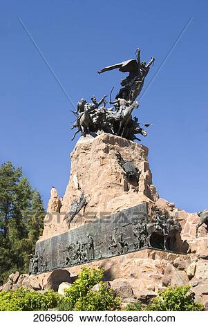 The Monument At Cerro De La Gloria; Mendoza Argentina View Large Photo Image Stock Photograph - The Monument At Cerro De La Gloria; Mendoza Argentina. Fotosearch