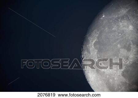 The moon; lake of the woods ontario canada View Large Photo Image Stock Photo - The moon; lake of the woods ontario canada. Fotosearch