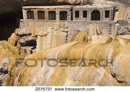 The Old Building And Hot Springs Deposits At Puente Del Inca; Mendoza Argentina View Large Photo Image Stock Image - The Old Building And Hot Springs Deposits At Puente Del Inca; Mendoza Argentina. Fotosearch