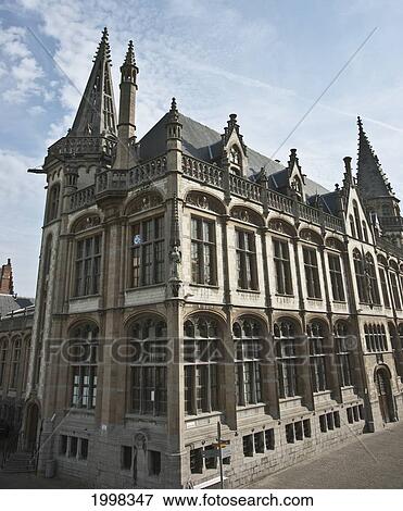 The Old Post Office; Ghent Oost-Vlaanderen Belgium View Large Photo Image Stock Photo - The Old Post Office; Ghent Oost-Vlaanderen Belgium. Fotosearch
