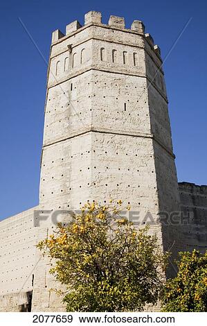 The old town wall; jerez de la frontera andalusia spain View Large Photo Image Stock Photo - The old town wall; jerez de la frontera andalusia spain. Fotosearch