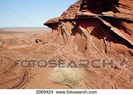 Unique Stratum In A Rock Formation; Arizona United States Of America View Large Photo Image Picture - Unique Stratum In A Rock Formation; Arizona United States Of America. Fotosearch