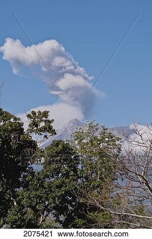 Volcano Of Fire; Antigua Guatemala View Large Photo Image Stock Image - Volcano Of Fire; Antigua Guatemala. Fotosearch