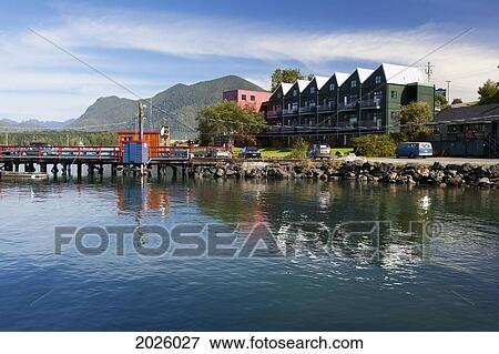 Waterfront Condos; Tofino British Columbia Canada View Large Photo Image Stock Photo - Waterfront Condos; Tofino British Columbia Canada. Fotosearch