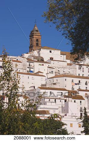 White-washed mountain town; alcala de los gazules cadiz province andalusia spain View Large Photo Image Stock Image - White-washed mountain town; alcala de los gazules cadiz province andalusia spain. Fotosearch
