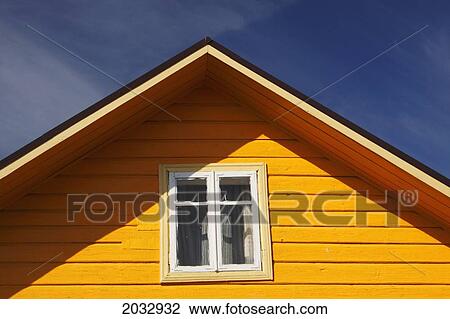 Yellow Timber House; Trakai Village Lithuania View Large Photo Image Stock Image - Yellow Timber House; Trakai Village Lithuania. Fotosearch