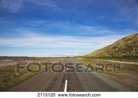 A road leading straight ahead; northumberland england View Large Photo Image Stock Image - A road leading straight ahead; northumberland england. Fotosearch