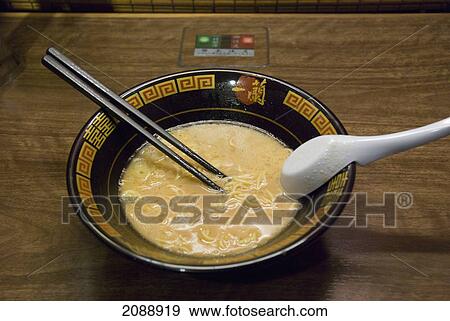Black bowl of japanese noodles on a wooden table; kyoto, japan View Large Photo Image Stock Photo - Black bowl of japanese noodles on a wooden table; kyoto, japan. Fotosearch