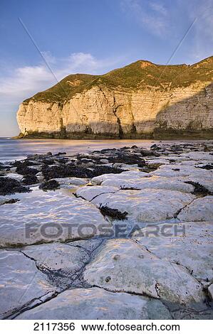 Cliffs along the coast; thornwick bay east yorkshire england View Large Photo Image Stock Photograph - Cliffs along the coast; thornwick bay east yorkshire england. Fotosearch