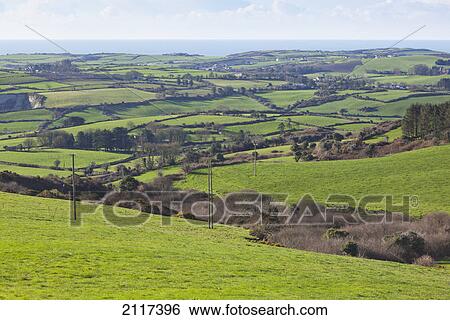 Stock Photograph - Countryside near rosscarbery near skibbereen west cork; county cork ireland. Fotosearch