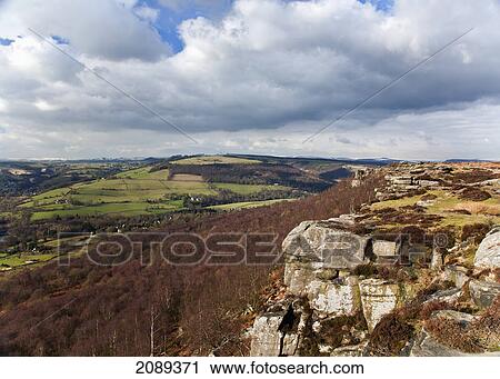 Curbar edge to kinderscout, peak district national park; derbyshire, england View Large Photo Image Stock Image - Curbar edge to kinderscout, peak district national park; derbyshire, england. Fotosearch
