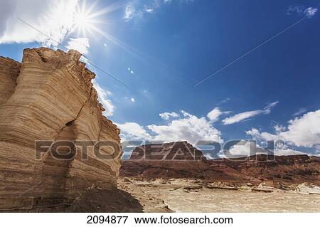 Stock Photo - Fortress in the judean desert; masada southern district israel. Fotosearch