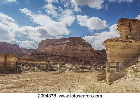 Stock Photo - Fortress in the judean desert; masada southern district israel. Fotosearch