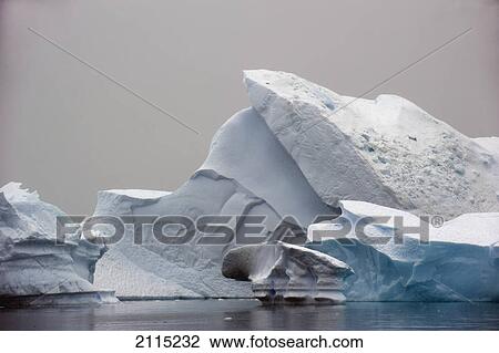 Stock Image - Iceberg; antarctica. Fotosearch