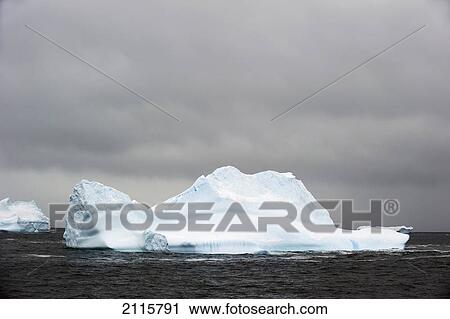 Stock Image - Iceberg; antarctica. Fotosearch