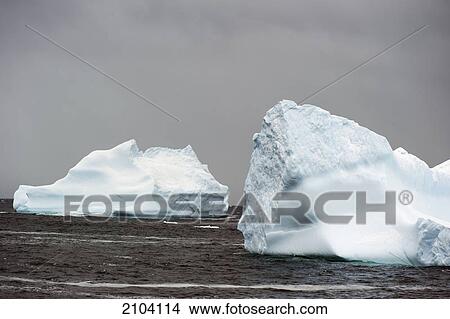 Icebergs; antarctica View Large Photo Image Picture - Icebergs; antarctica. Fotosearch
