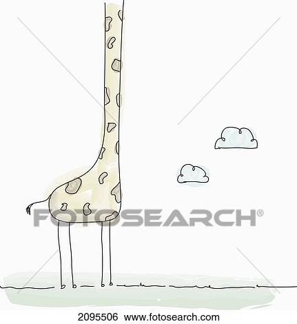 Illustration of the body of a giraffe; british columbia canada View Large Photo Image Stock Photograph - Illustration of the body of a giraffe; british columbia canada. Fotosearch