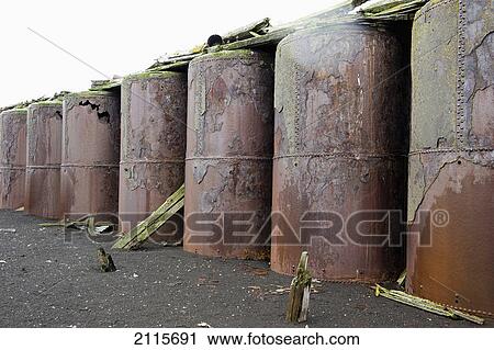 Large metal storage containers in a row; whalers bay antarctica View Large Photo Image Stock Image - Large metal storage containers in a row; whalers bay antarctica. Fotosearch