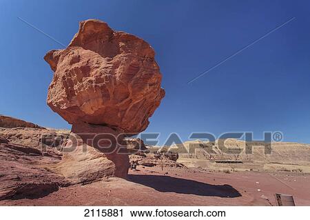 Rock formation; timna park arabah israal View Large Photo Image Stock Image - Rock formation; timna park arabah israal. Fotosearch