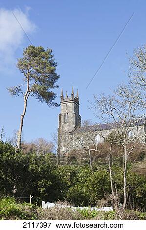 Stock Photo - St. barrahane's church; castletownshend west cork ireland. Fotosearch