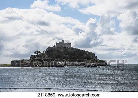 Stock Photo - St. michael's mount; cornwall england. Fotosearch