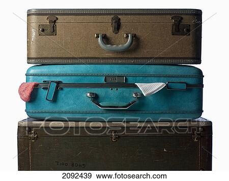 Suitcases and trunk View Large Photo Image Stock Photo - Suitcases and trunk. Fotosearch