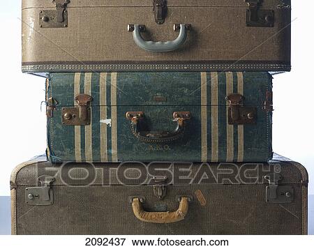 Stock Photo - Suitcases. Fotosearch