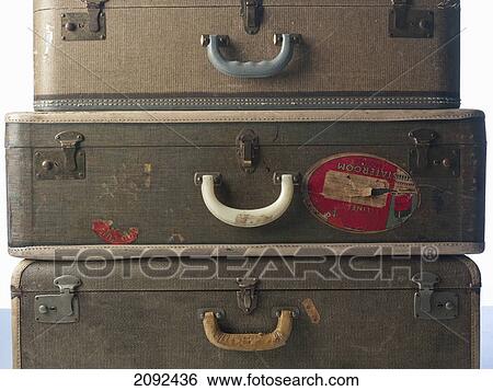 Stock Photograph - Suitcases. Fotosearch