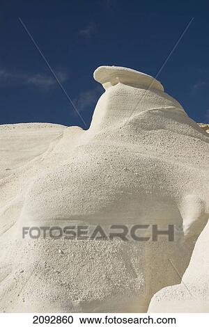Unique rock formations; sarakiniko, island of milos, greece View Large Photo Image Stock Image - Unique rock formations; sarakiniko, island of milos, greece. Fotosearch