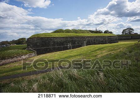 View of part of the town wall; berwick-upon-tweed northumberland england View Large Photo Image Stock Image - View of part of the town wall; berwick-upon-tweed northumberland england. Fotosearch