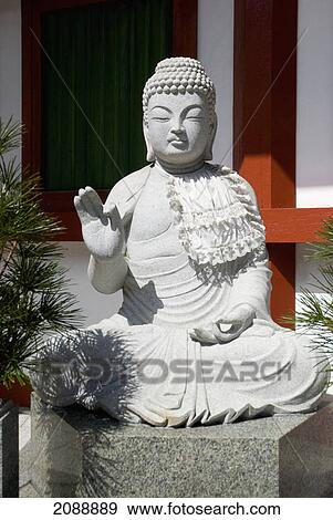 White stone buddha; koyasan, wakayama, japan View Large Photo Image Stock Photo - White stone buddha; koyasan, wakayama, japan. Fotosearch