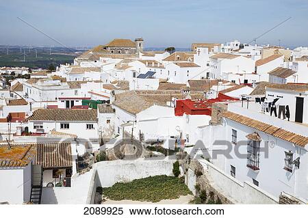 Whitewashed buildings in a town; medina-sidonia, andalusia, spain View Large Photo Image Stock Photography - Whitewashed buildings in a town; medina-sidonia, andalusia, spain. Fotosearch