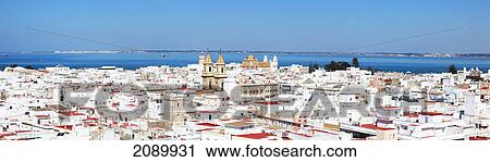 Whitewashed town on the coast; cadiz, andalusia, spain View Large Photo Image Stock Image - Whitewashed town on the coast; cadiz, andalusia, spain. Fotosearch