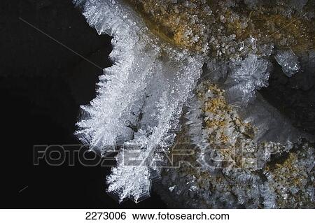 Cave ice crystals; coleman alberta canada View Large Photo Image Stock Photograph - Cave ice crystals; coleman alberta canada. Fotosearch
