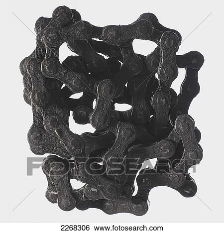 Chain on a white background View Large Photo Image Stock Photograph - Chain on a white background. Fotosearch